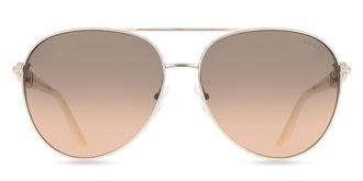 Guess GU00158 32B Womens Sunglasses Gold Size 61