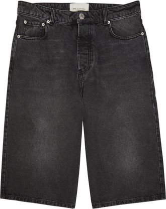 Ami Ami Paris Denim Shorts - Black - 32 (W32/ M)