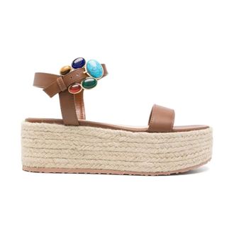 Gianvito Rossi Wedges, female, Brown, Size: 11 US Wedge Sandal
