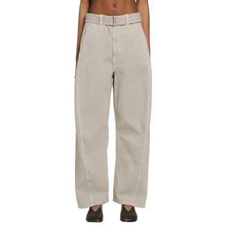 Christophe Lemaire Twisted Belted Twill Pants