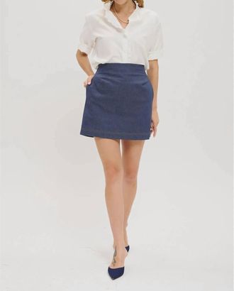 Lela Rose Albane Blouse In White