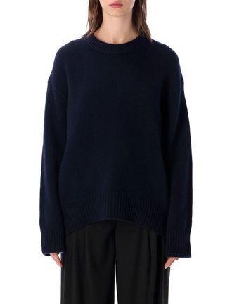 Lisa Yang Noor Relaxed-Fit Ribbed Crewneck Sweater