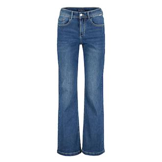 Red Button Colette 5-Pocket Donkere Stenen Jeans - Dames - Jeans - Blauw - Maat: 2XL Katoen