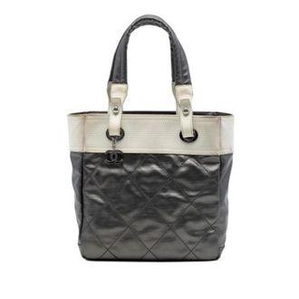 Chanel Pre-owned Paris Biarritz Tote Bag - Pre-owned - Mujer - Gris - ONE SIZE