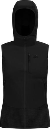 Odlo Ascent Hybrid Vest Insulated Kunstfasergilet für Damen | schwarz