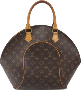 Louis Vuitton Ellipse Bag Monogram Canvas Brown Canvas Handbag (Pre-Owned)