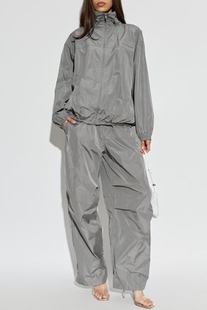 Alexander Wang Wide-leg Trousers, Womens, Grey