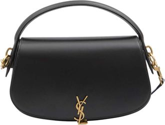 Saint Laurent Black Voltaire Small Shoulder Bag