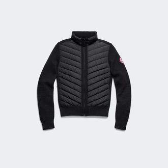 Canada Goose HyBridge Knit Jacket (Women, Black, XL)