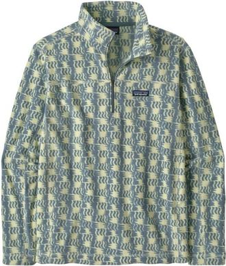 Patagonia Micro D P/O Fleecepullover f&uuml;r Herren | grau