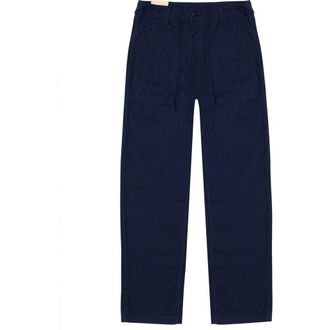 Fortela NewFatigue Vietnam Era Military Style Cotton Trousers in Blue at Nordstrom, Size 30 X 29 Eu