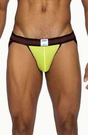 Bike Mesh Jock Strap in Acid Lime at Nordstrom Rack, Size Xx-Large