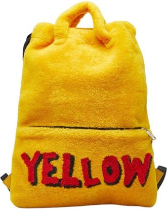 Fendi Yellow Backpack (Pre-Owned)