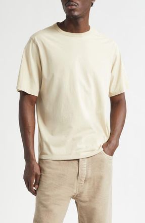 Rick Owens Brad Cotton T-Shirt in Sand at Nordstrom, Size X-Large