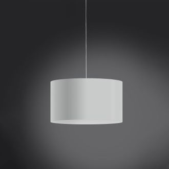 Linea Zero Sospensione Moderna 3 Luci Decolight Xxl In Polilux Bianco Made In Italy