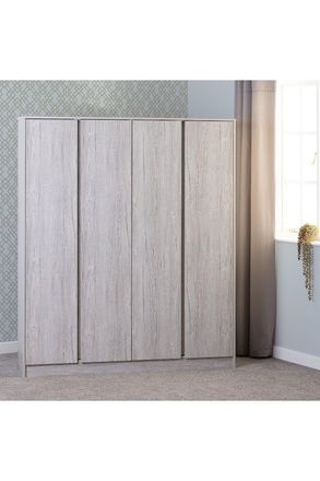 Seconique Malvern 4 Door Wardrobe