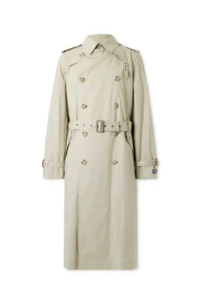 Polo Ralph Lauren Belted Stretch-Cotton Poplin Trench Coat