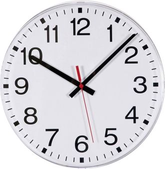 Eurotime Eurotime 55000 Reloj De Pared Radiocontrolado Blanco 30 Cm