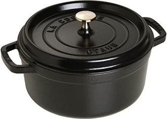 Staub Cocotte Redonda 12cm Da 20.1229.0600 - Preto