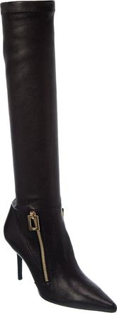 Roger Vivier Leather Knee-High Boot