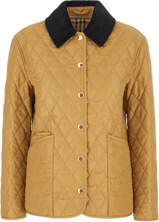 Burberry Dranefeld Jacket - female - Burberry - Light Jackets - Brown - XS - Jackets
