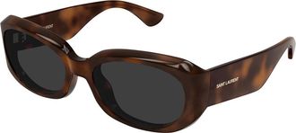 Saint Laurent SL 868 003 Womens Sunglasses Tortoiseshell Size 57 - Free RX Lenses - Free RX Lenses