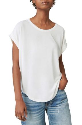 Lucky Brand Sandwash Dolman T-Shirt in Bright White at Nordstrom, Size Xx-Large
