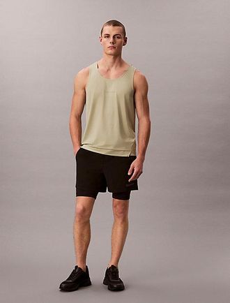 Calvin Klein Camiseta t&eacute;cnica de tirantes para el gimnasio de secado r&aacute;pido