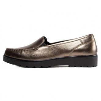 Ara Womens Dewitt Wedge Loafer In Taiga