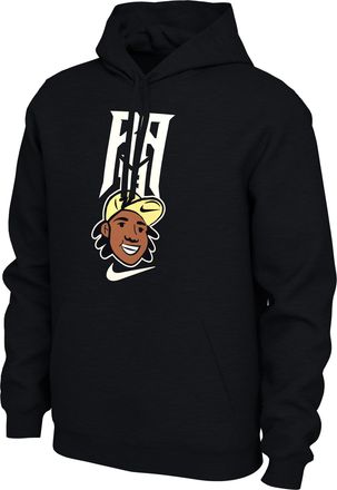 Nike Mens Nike Sportswear Ronald Acu&ntilde;a Jr. Fleece Pullover Hoodie in Black | JF8695-010