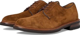 Johnston & Murphy Hartford Plain Toe Mens Shoes Snuff Italian Suede : 10.5 M, Leather