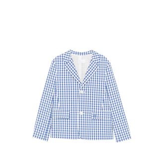 Gucci Gingham Pocket Blazer