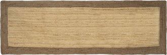 vidaXL Alfombra De &Aacute;rea Gris 80 X 200 Cm Yute Vidaxl