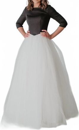 Madison James Skye Gown In White