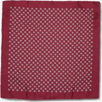 Brunello Cucinelli Quadratische Stofftasche mit Fantasiemuster