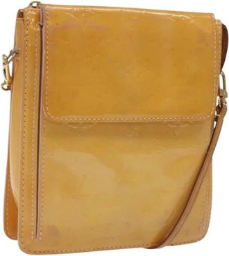 Louis Vuitton Pre-owned Cross Body Bags, female, Yellow, Size: ONE SIZE Pre-owned Vintage Accessory Pouch
