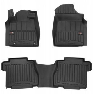 OEM Toyota Tundra Crewmax 2010-2015 Alfombras De Goma Y Tapetes De Puerta 3d Para Maletero