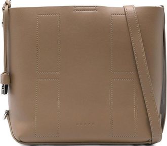 Hogan Hocket Small Leather Hobo Bag