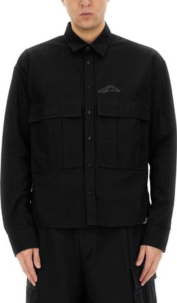 Dsquared2 Black Regular Solid Shirt