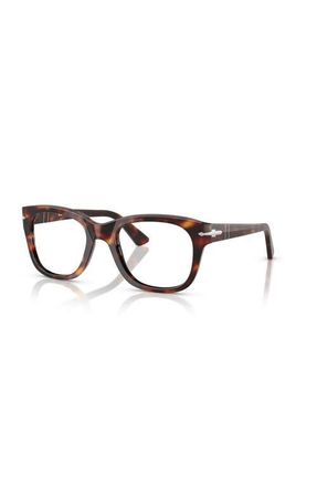 Persol 51mm Square optical glasses in Tortoise at Nordstrom