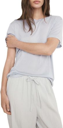 Mango Garment Wash Modal Sleep T-Shirt in Light/Pastel Grey at Nordstrom, Size Medium