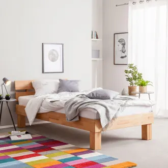 Ars Natura home24 Massivholzbett AresWOOD