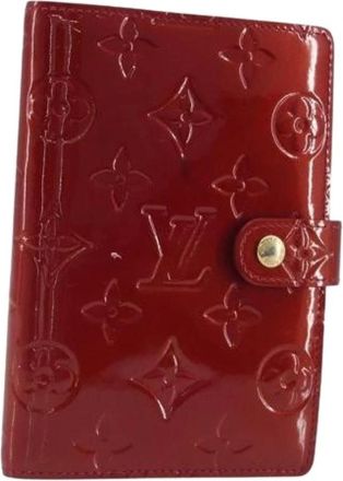 Louis Vuitton Pre-owned Day Planner Cover - Dames - Vintage Accessoires - Rood - ONE Size - Leer - Vintage