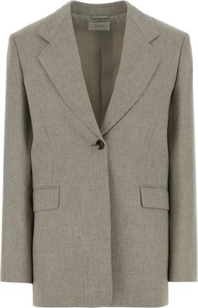 The Row Blazer met zak - Beige