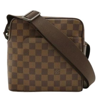 Louis Vuitton Vintage, unisex, Bruin, ONE Size, Pre-owned Pochette Schoudertas