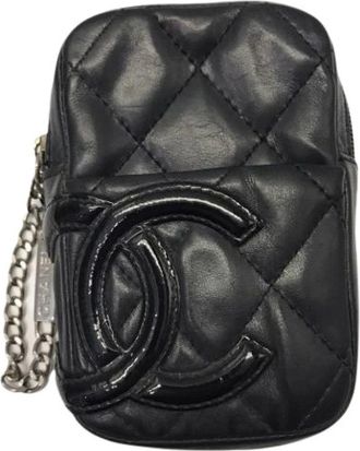 Chanel Pre-owned Belt Bags, female, Black, Size: ONE SIZE Pre-owned Cigarette Case