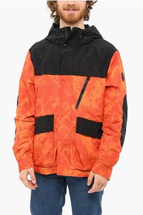Woolrich Printed Windbreaker With Hood size Xxl