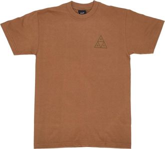 HUF Triangle Tee Set Korte Mouw T-shirt - Heren - T-shirts - Bruin - XL - Katoen - Tops