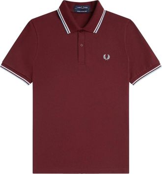 Fred Perry M12 16B Polo - Heren - Polos - Rood - 4XS - Katoen - Tops