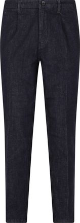 Roy Rogers Straight-Leg Dark Rinse Denim Jeans with Classic Five-Pocket Design